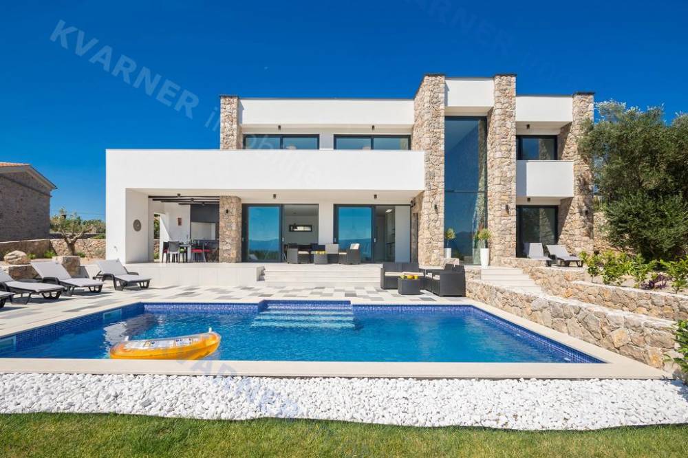 EXKLUSIV!! Neues Haus / Eines modernen Projekt/ Villa mit Panoramablick auf das Meer und Pool!!