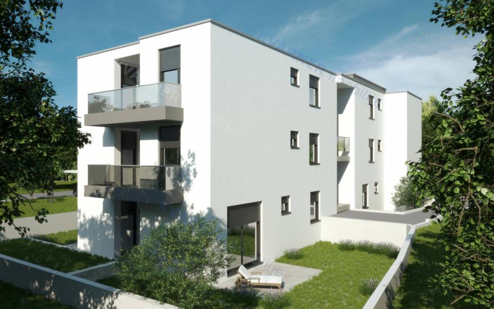 KRK - Wohnung 1. Stock und Erdgeschoss mit Garten, 119m2 | Kvarner imobilije