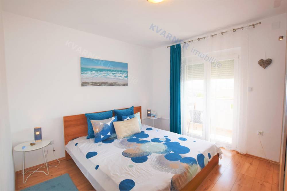 Apartma na Krku, 62,21m2, pogled na morje | Kvarner imobilije