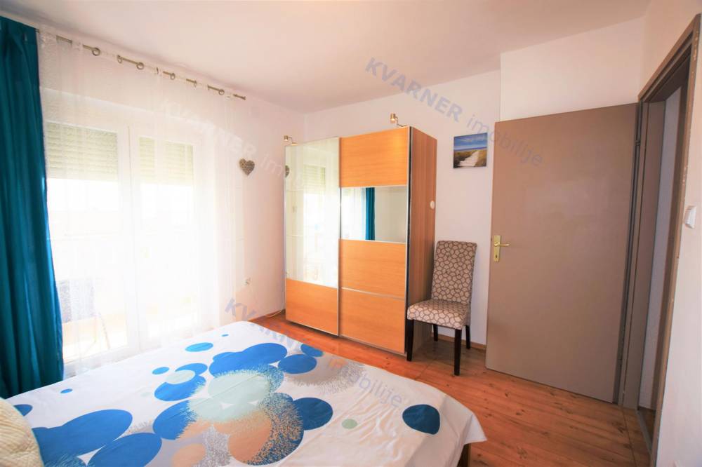 Apartman u Krku, 62,21m2, pogled na more | Kvarner imobilije