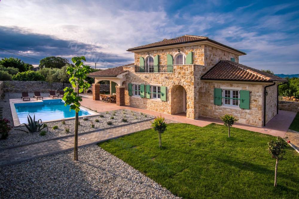Krk - Luxury stone villa with pool | Kvarner imobilije