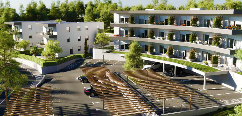 Luxury apartment for sale on the ground floor of a new building - Krk!