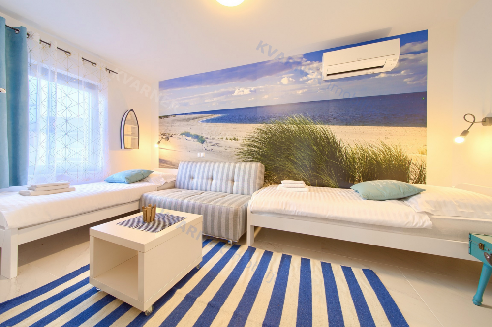 Malinska - Luxuriös und modern eingerichtete Wohnung mit wunderschönem Meerblick!