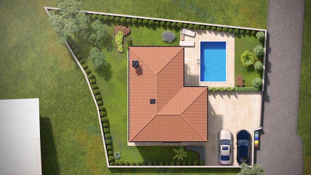 Malinska - nova samostojeća kuća sa bazenom!