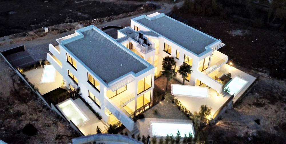 Malinska neue Luxuswohnung mit Aussicht und Pool, Verkauf | Kvarner imobilije