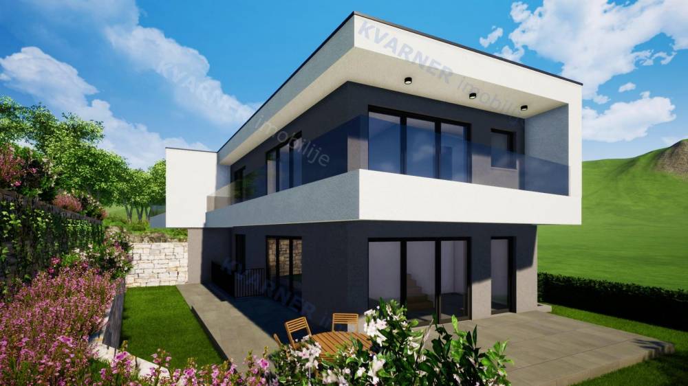 Luxuriöse Doppelhaushälfte in exklusiver Lage in Malinska