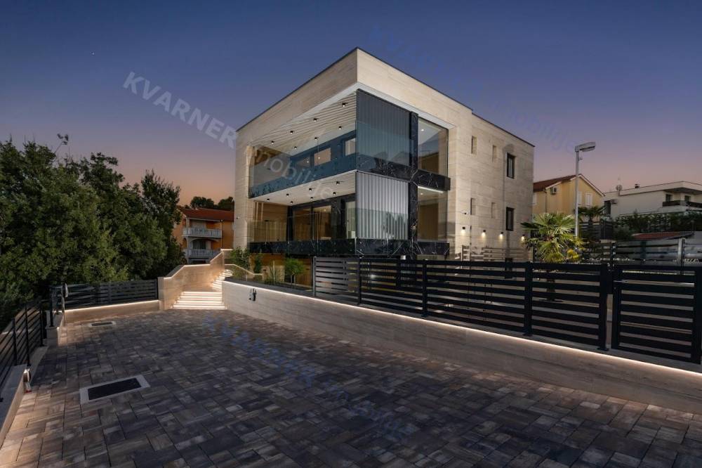 The Luxury of Living only 80 m from the Sea in Malinska!