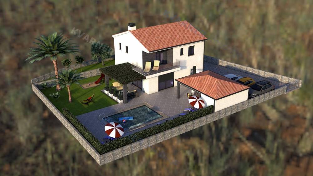 Prekrasna samostojeća kuća s bazenom u oazi mira 