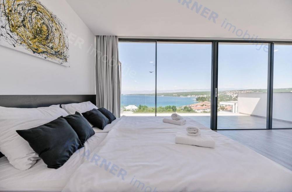 Penthouse with panoramic sea view - Malinska!
