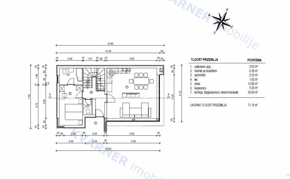 Risika - Building plot with sea view!