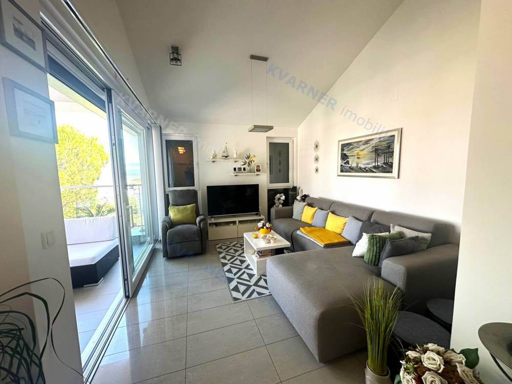 Two modern apartments with a view and garden - Malinska!