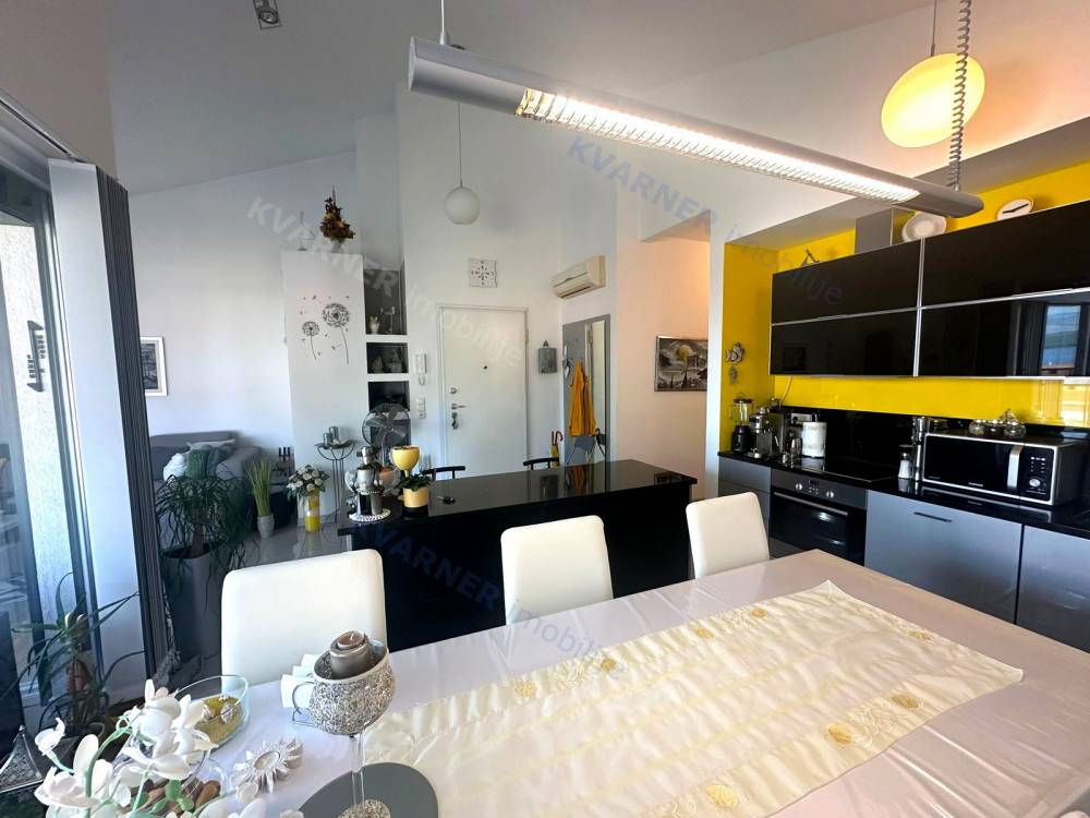 Two modern apartments with a view and garden - Malinska!