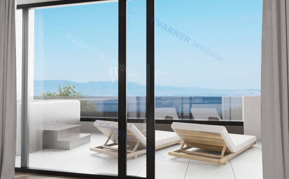 Appartamento Njivice, 131m2