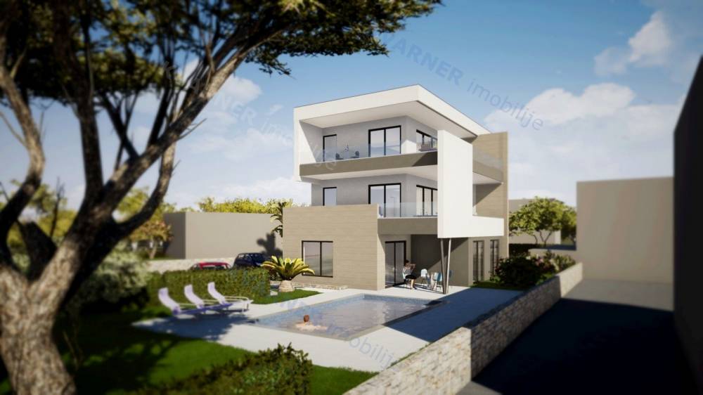 Appartamento Njivice, 131m2