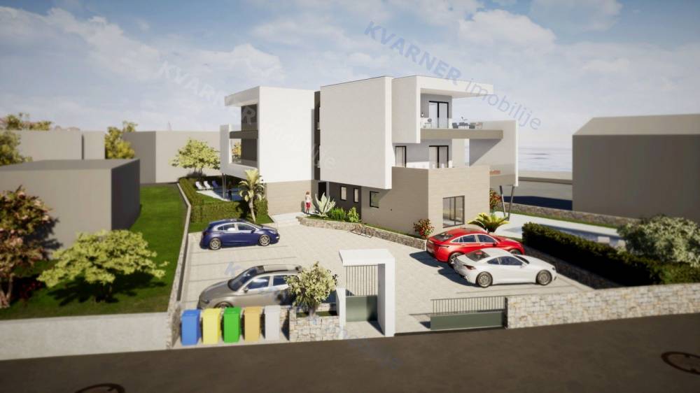 Appartamento Njivice, 131m2