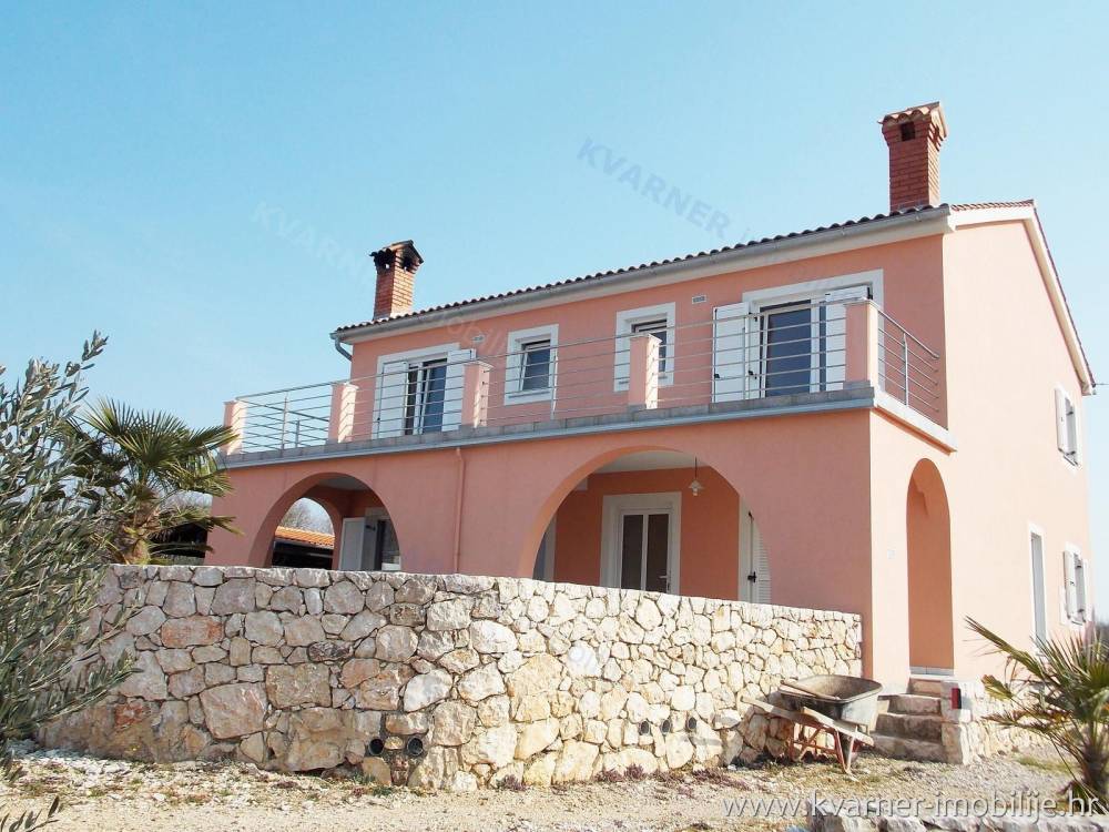 Nakup hiše na Hrvaškem / Nova hiša z dvema stanovanjema, oljčnim nasadom in zemljiščem v velikosti 2.000 m²!!