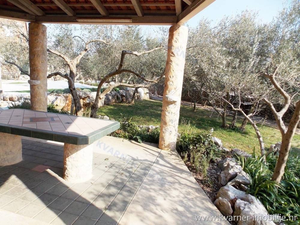 Purchase of stone house on the island of Krk / Stone house with swimming pool and olive grove on quiet location!!