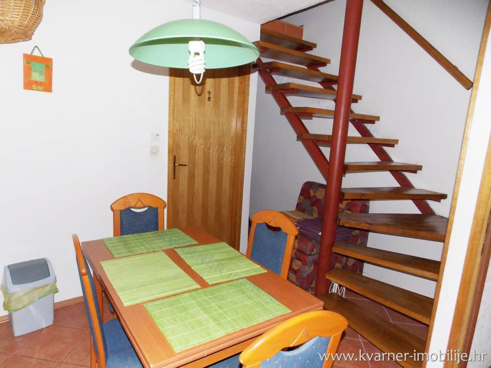 Real estates Vrbnik sale / Renovated stone house with 2 flats and garden!!