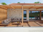 EKSKLUZIVNO!! Nova kuća modernog projekta s bazenom i otvorenim pogledom na more!!
