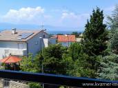 Beautifully furnished smaller apartment in Malinska with beautiful sea view, 500m from the beach and the center.