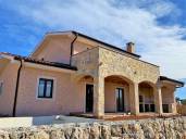 Island Krk-New rustic villa with pool and beautiful sea view!