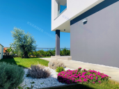 Malinska-Neue moderne Villa, Pool und Meerblick | Kvarner immobilie