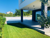 Malinska-Neue moderne Villa, Pool und Meerblick | Kvarner immobilie