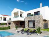 Krk - semi-detached luxury house with pool and beautiful sea view