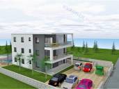Beautiful view !! New building in Njivice - four bedroom apartment with large terrace !!