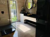 Njivice - Designer apartment with garden, pool and sauna!