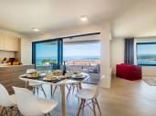 Beautiful 2-room apartment with terrace, garden and sea view!