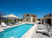 Island of Krk - Luxury Stone Villa with Sea View and Pool!