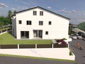 Malinska, for sale - new semi-detached house with garage!