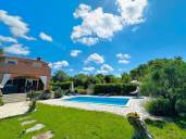 Krk - Rustic stone house with a pool in a quiet location!