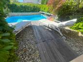 Apartment with a garden and pool 300 m from the sea - Malinska!